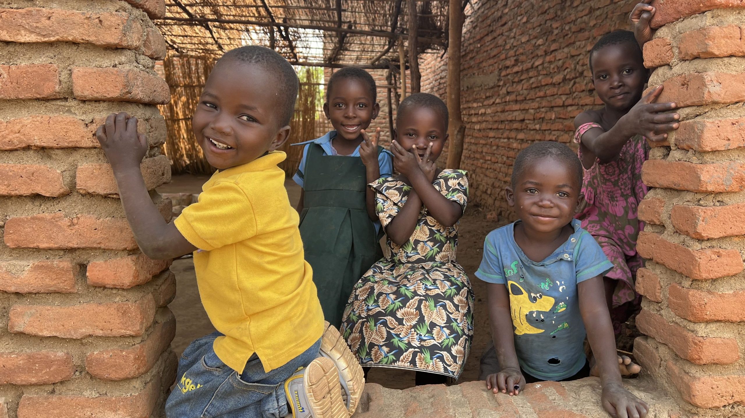 Happy faces in Malawi